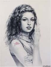 girl with cigarette